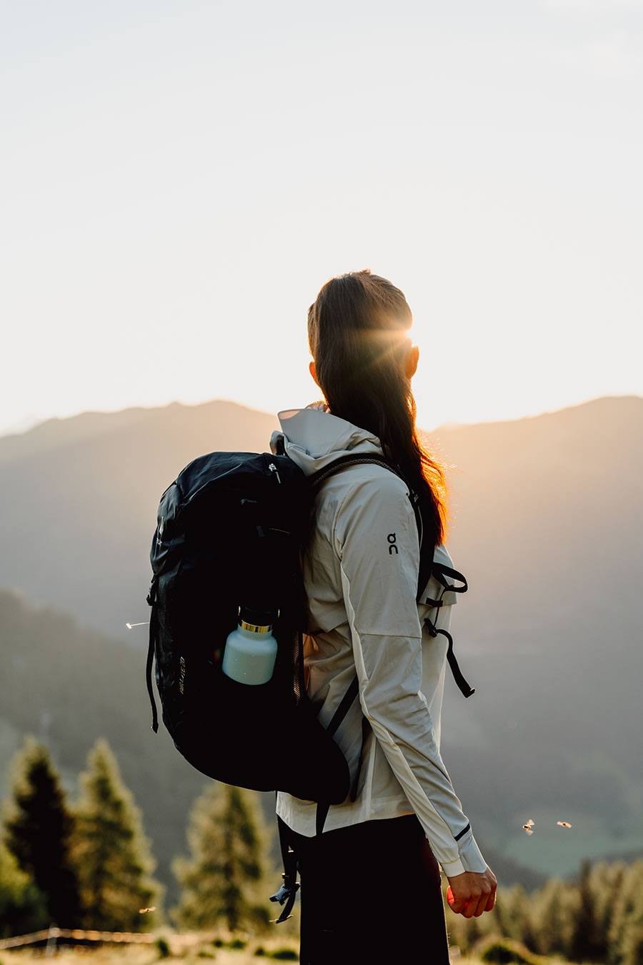 Trendige Wanderausrüstung